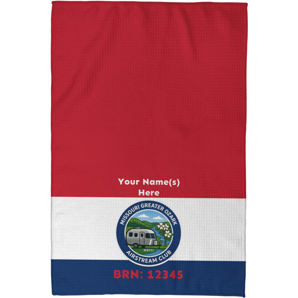 Custom Design - Waffle Weave Towel - Full Color Print - Approval Image