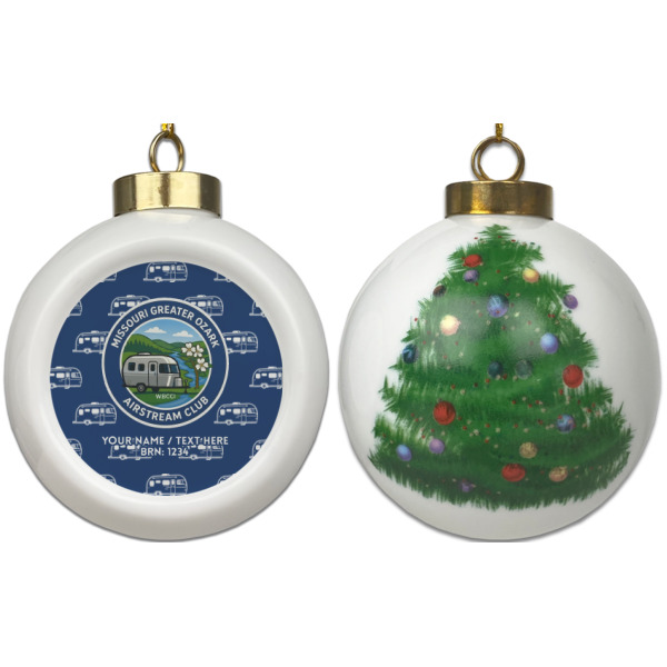 Custom Design - Ceramic Christmas Ornament - X-Mas Tree (APPROVAL)