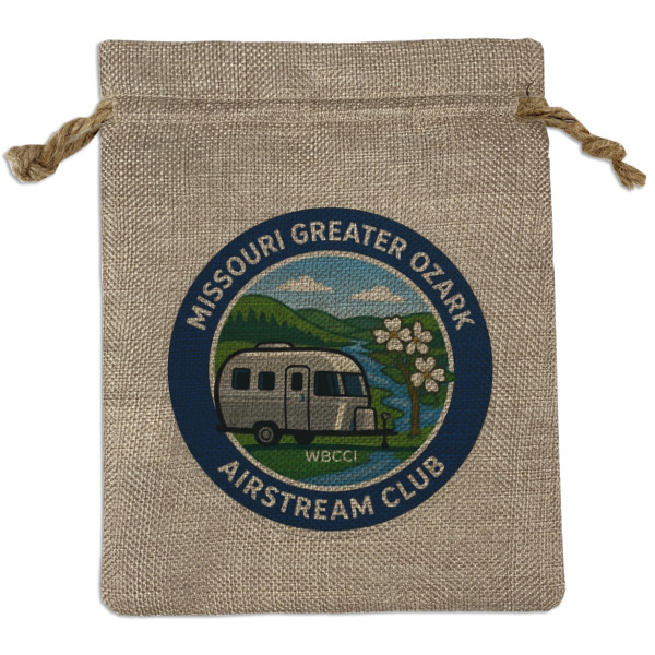 Custom Design Your Own Burlap Gift Bag