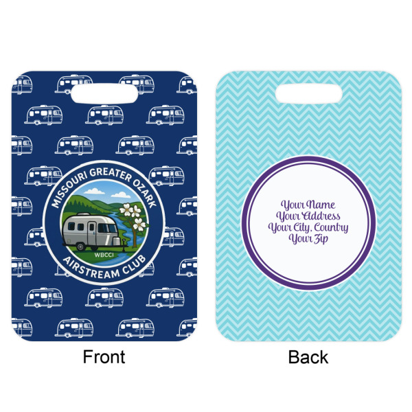 Custom Design - Metal Luggage Tag - Approval