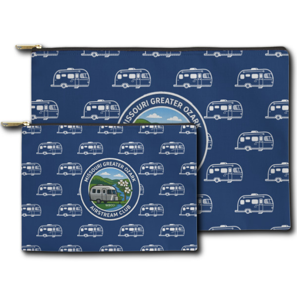 Custom Design - Zippered Pouches - Size Comparison