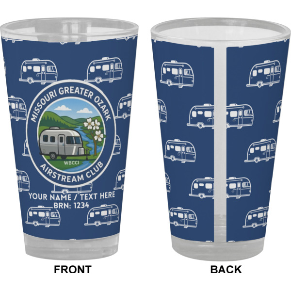 Custom Design - Pint Glass - Full Color - Front & Back Views