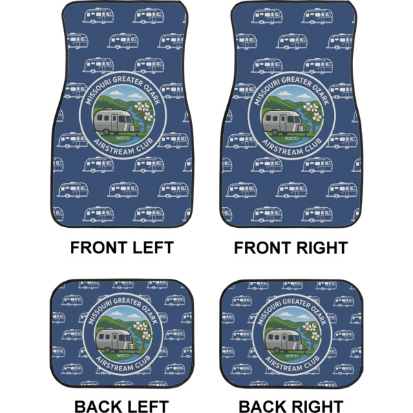 Custom Design - Car Floor Mats Set (2F + 2B)