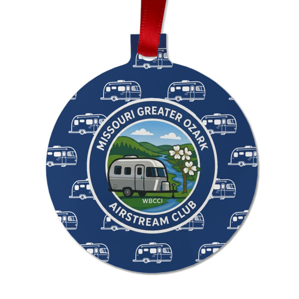 Custom Design - Metal Ball Ornament - Front