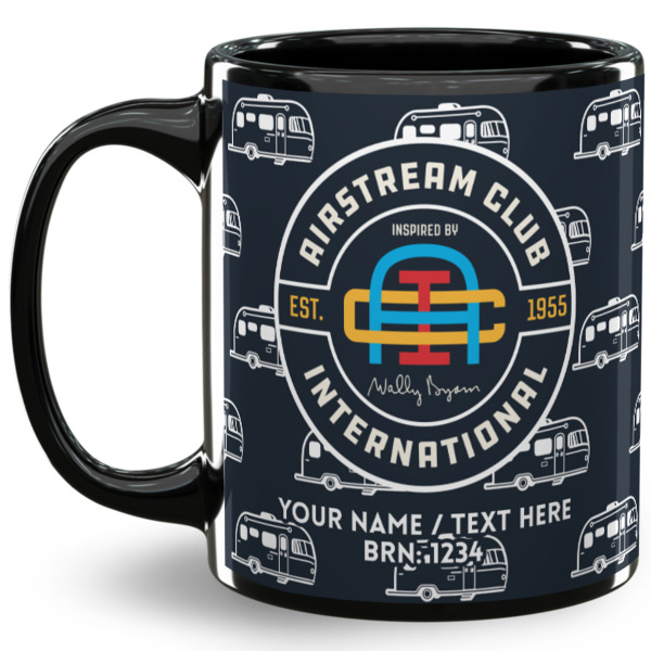Custom Design Your Own 11 oz Coffee Mug - Black