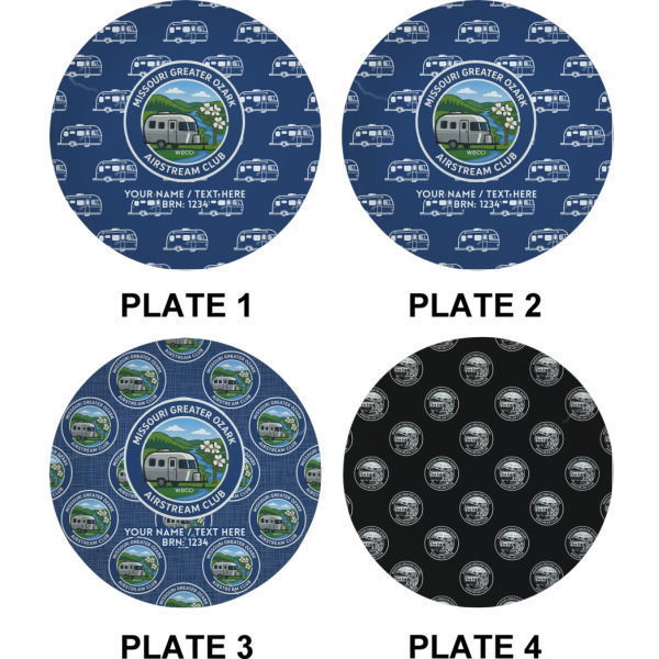 Custom Design - Set of Appetizer / Dessert Plates (Approval)