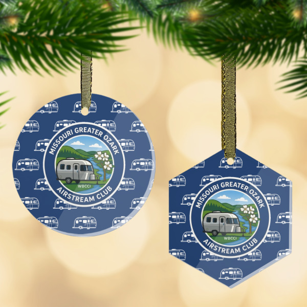 Custom Design Your Own Flat Glass Ornament