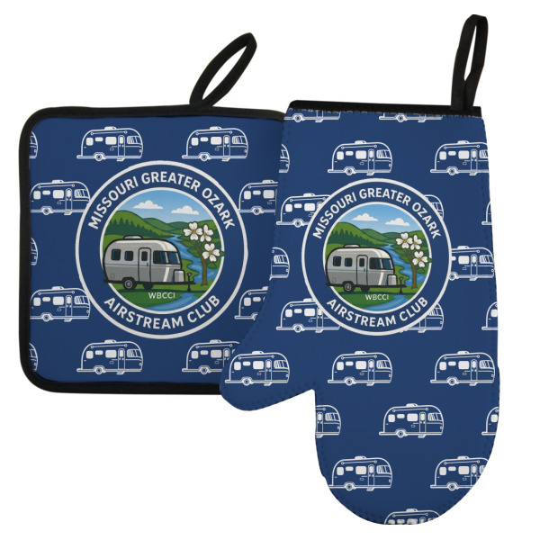 Custom Design Your Own Left Oven Mitt & Pot Holder Set