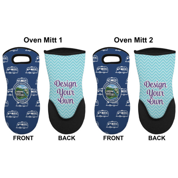 Custom Design - Neoprene Oven Mitt - Set of 2 - Approval