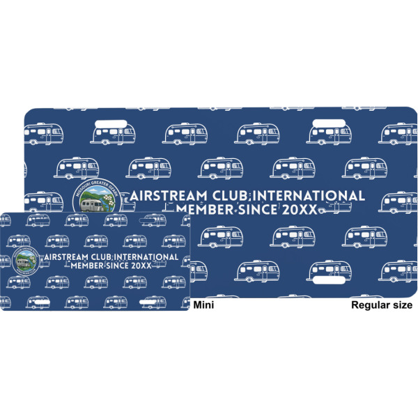 Custom Design - License Plate - Sizes - Four Holes