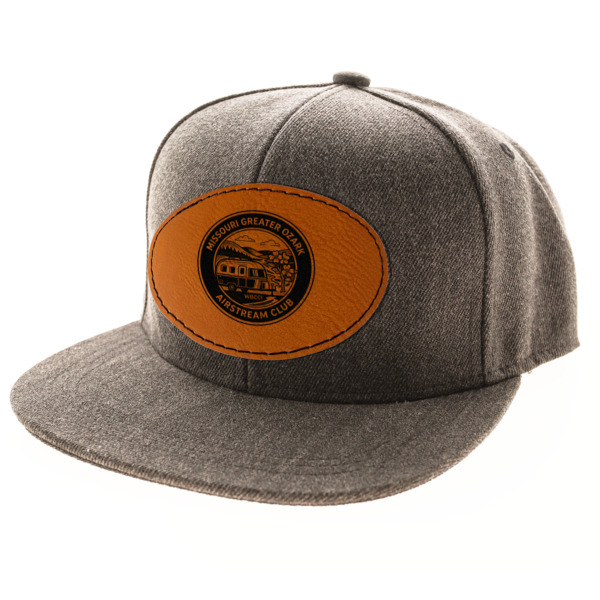 Custom Design - Leatherette Patches - Lifestyle (Hat) Oval