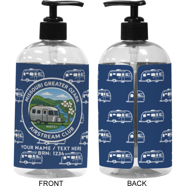 Custom Design - 16 oz Plastic Liquid Dispenser (Approval) - Black