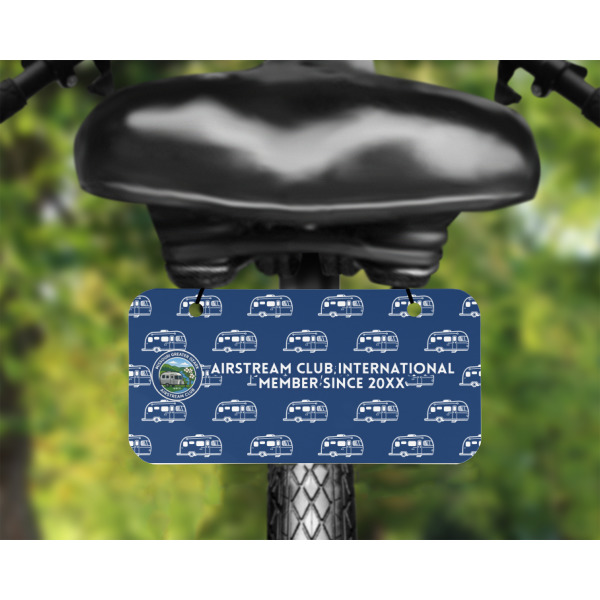 Custom Design - Mini License Plate on Bicycle - LIFESTYLE Two holes