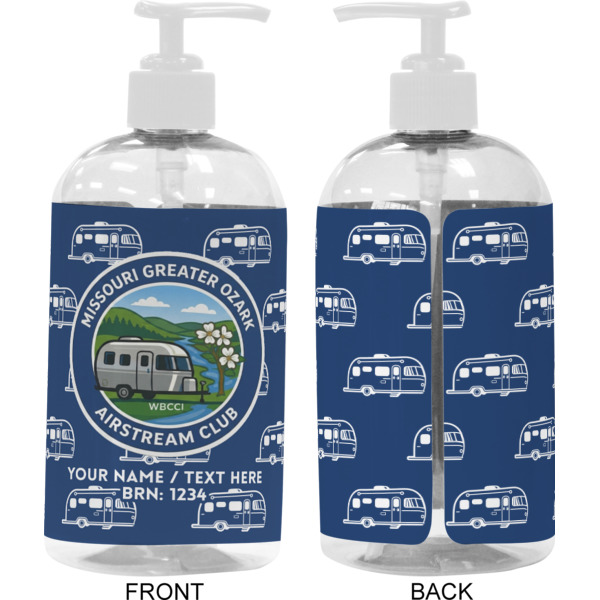 Custom Design - 16 oz Plastic Liquid Dispenser - Approval - White