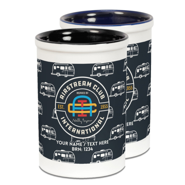 Custom Design Your Own Ceramic Pencil Holder - Large