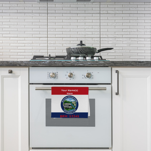 Custom Design - Kitchen Towel - Poly Cotton - Lifestyle