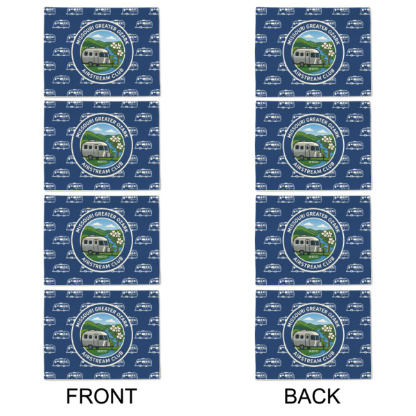 Custom Design - Linen Placemat - Double Sided - Approval - Set of 4