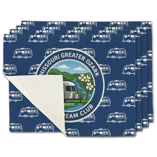 Custom Design Your Own Single-Sided Linen Placemat - Set of 4