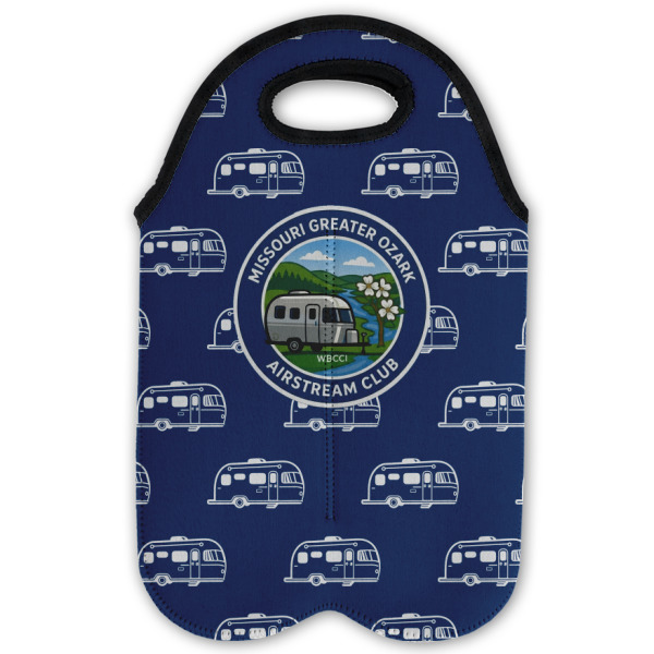 Custom Design - Double Wine Tote - Flat