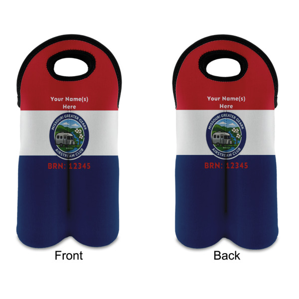 Custom Design - Double Wine Tote - Front & Back