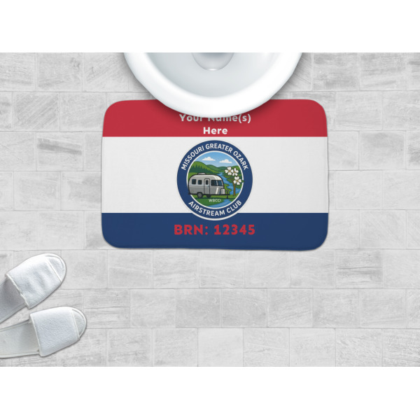 Custom Design - Memory Foam Bath Mat - LIFESTYLE 24x17