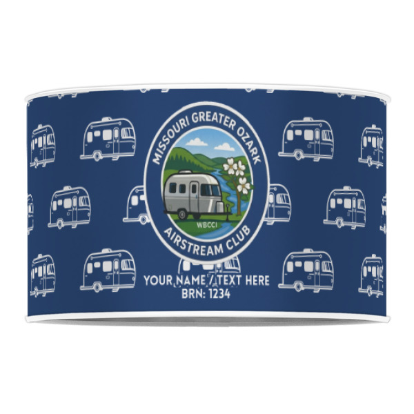Custom Design - 12" Drum Lampshade - FRONT (Poly Film)