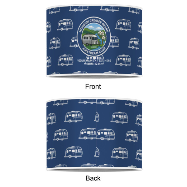 Custom Design - 8" Drum Lampshade - APPROVAL (Poly Film)