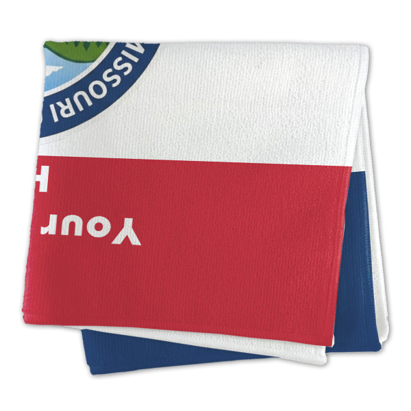 Custom Design - Microfiber Dish Rag - FOLDED (square)