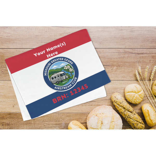 Custom Design - Microfiber Kitchen Towel - LIFESTYLE
