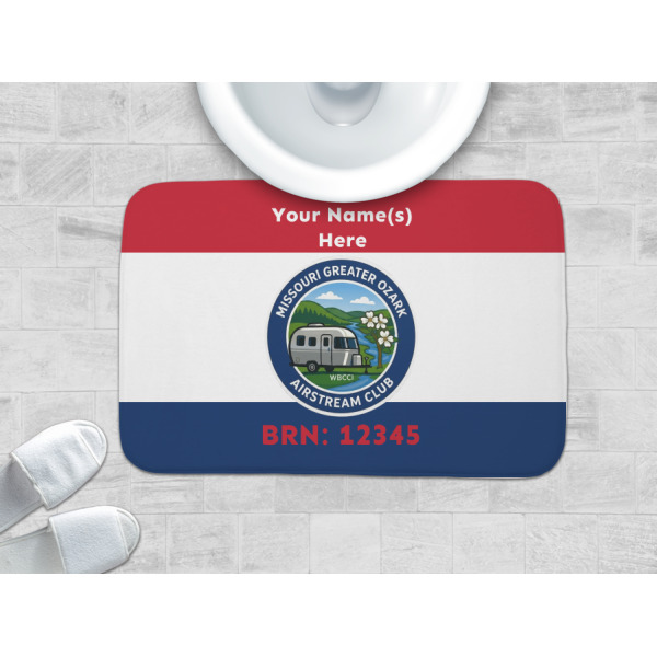 Custom Design - Memory Foam Bath Mat - LIFESTYLE 34x21