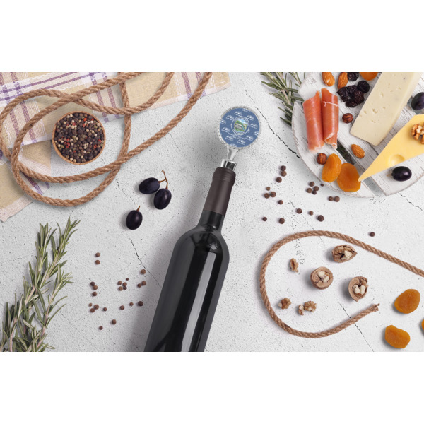 Custom Design - Wine Bottle Stopper - LIFESTYLE