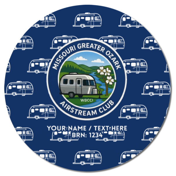 Custom Design - Round Fridge Magnet - FRONT