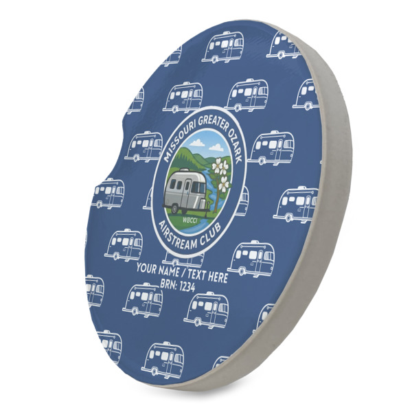Custom Design - Sandstone Car Coaster - Standing Angle