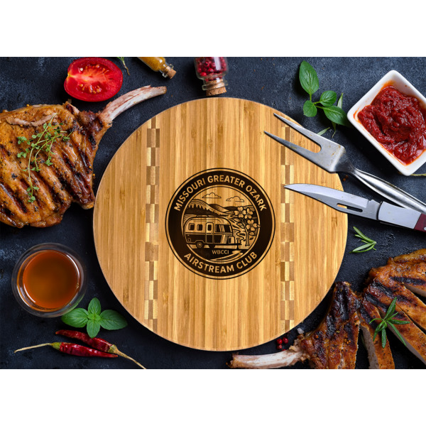 Custom Design - Bamboo Cutting Board - Lifestyle