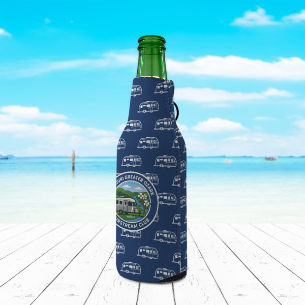 Custom Design - Zipper Bottle Cooler - LIFESTYLE