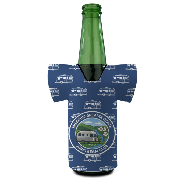 Custom Design - Jersey Bottle Cooler - Set of 4 - FRONT (on bottle)