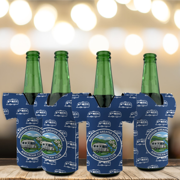Custom Design - Jersey Bottle Cooler - Set of 4 - LIFESTYLE