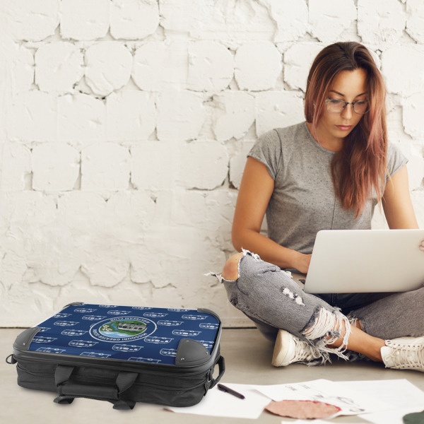 Custom Design - 18" Laptop Briefcase - LIFESTYLE