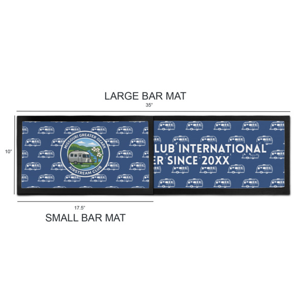 Custom Design - Bar Mats - Sizing Chart