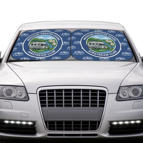 Custom Design - Car Sun Shades - IN CONTEXT