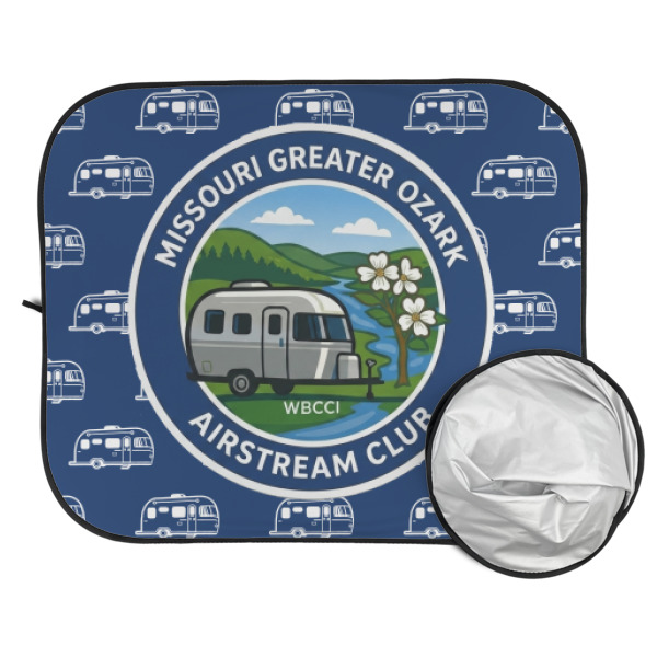 Custom Design - Car Sun Shades - FOLDED & UNFOLDED