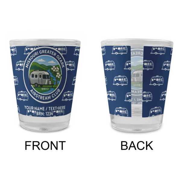 Custom Design - Glass Shot Glass - Standard - Front & Back