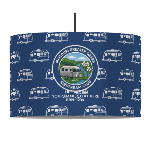 Custom Design - 12" Drum Lampshade - PENDANT (Fabric)