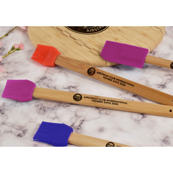 Custom Design - Silicone Brush - Purple - Lifestyle