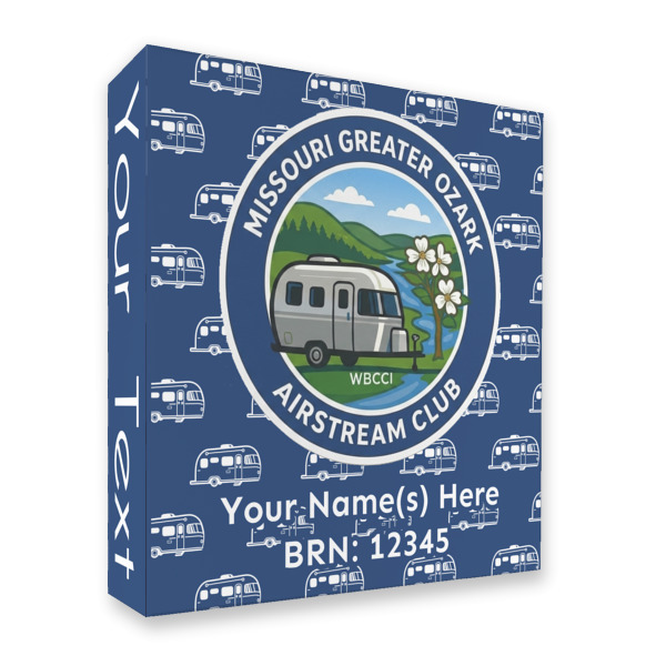 Custom Design - 3 Ring Binders - Full Wrap - 2" - Front