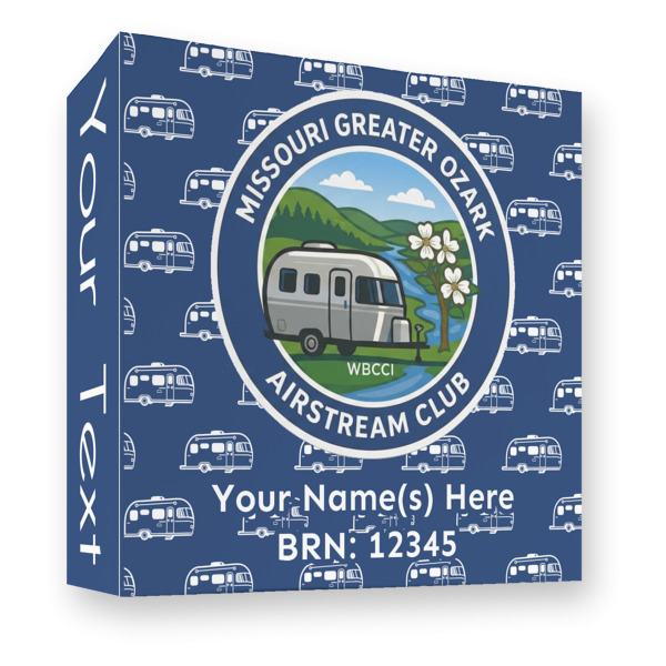 Custom Design - 3 Ring Binders - Full Wrap - 3" - Front