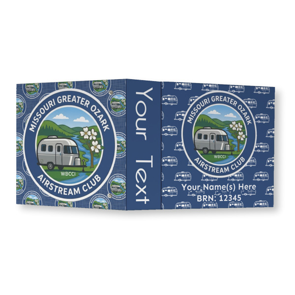Custom Design - 3 Ring Binders - Full Wrap - 3" - Open Outside