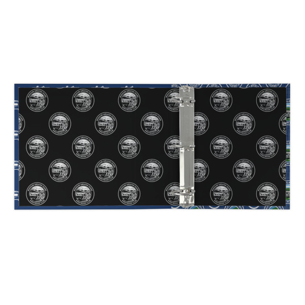 Custom Design - 3 Ring Binders - Full Wrap - 2" - Open Inside