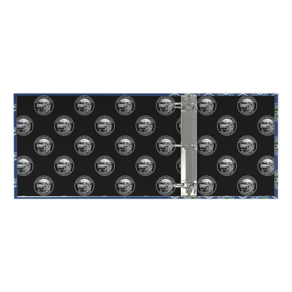 Custom Design - 3 Ring Binders - Full Wrap - 3" - Open Inside