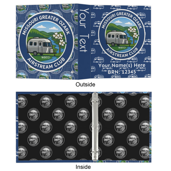 Custom Design - 3 Ring Binders - Full Wrap - 1" - Approval